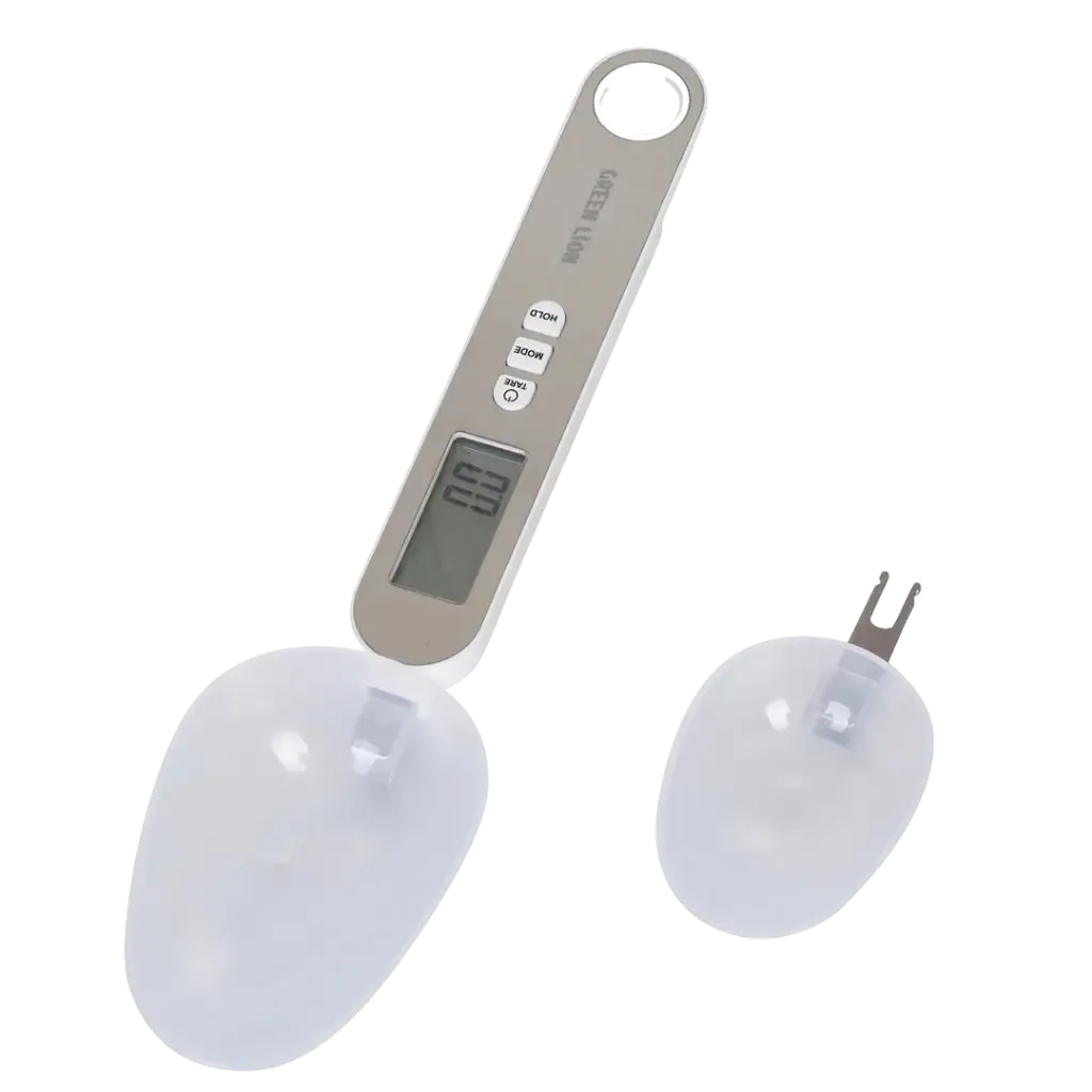[GNDISPONSL] GREEN LION DIGITAL SPOON SCALE - SILVER GNDISPONSL