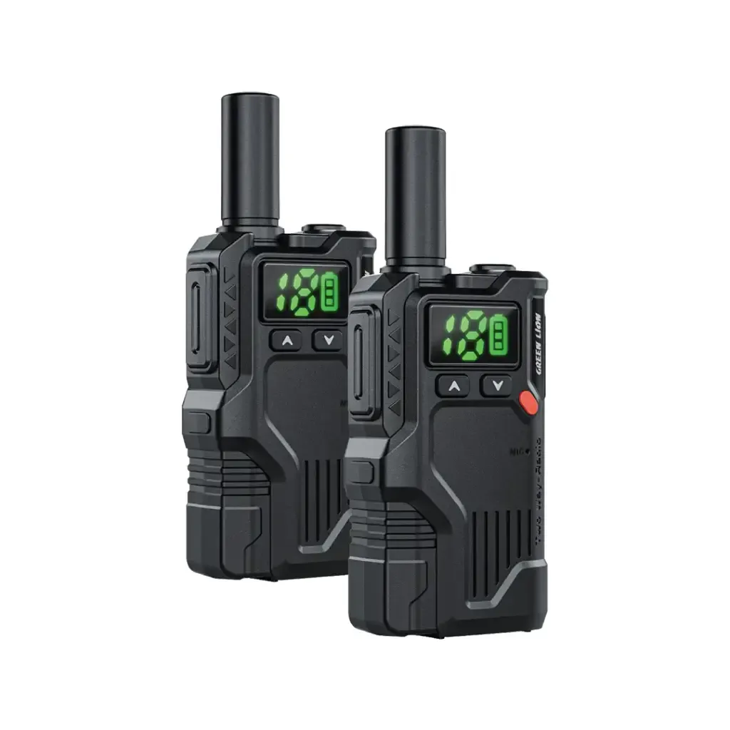 [GNGPX600BK] Green Lion GPX600 Walkie Talkie - Black | GNGPX600BK-SD25-K