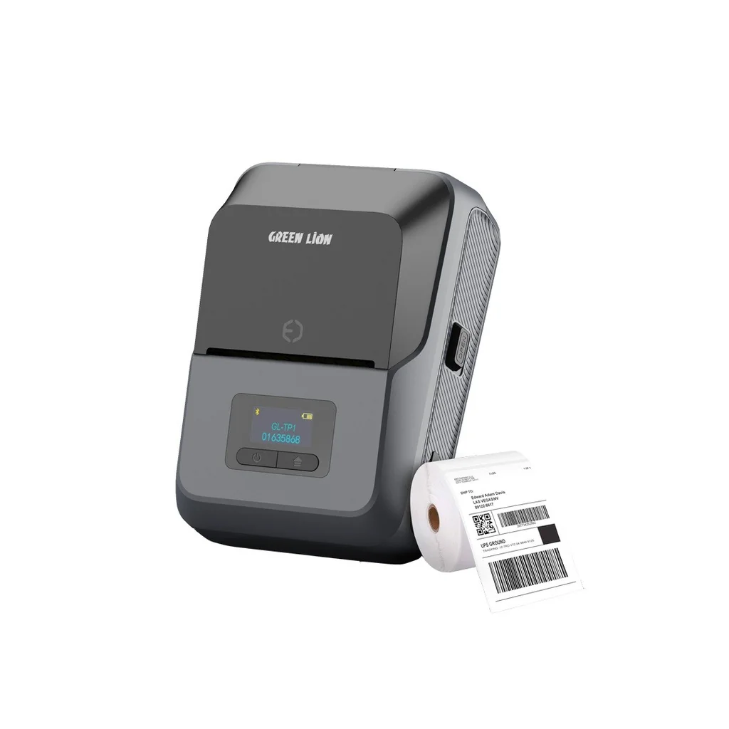 [GNTHPRINTGY] GREEN LION THERMAL PRINTER - GRAY
