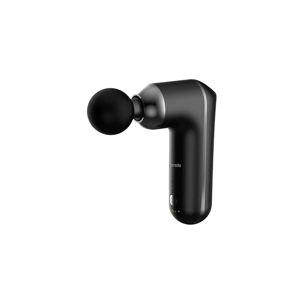 [PD-LSVSMG-WH | PD-LSVSMG-BK] PORODO LIFESTYLE 12V VARYING SPEED MINI MASSAGE GUN WITH USB-C PORT 2000MAH PD-LSVSMG-WH