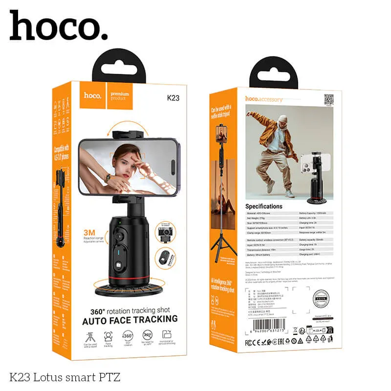 HOCO 360° AUTO FACE TRACKING | K23