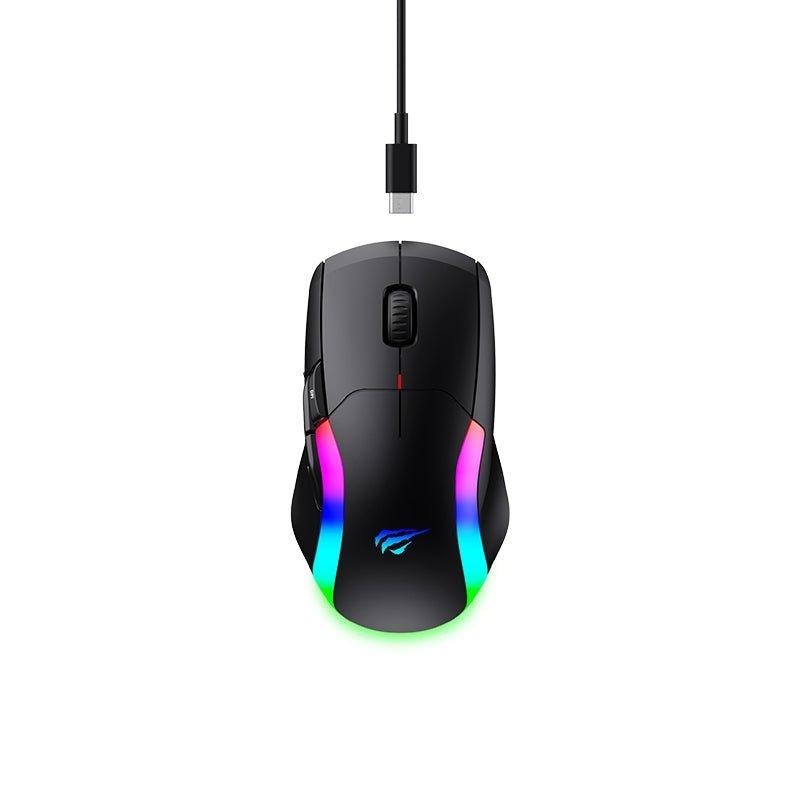 [MS959W] HAVIT Gaming Mouse MS959W RGB Dual-Mode