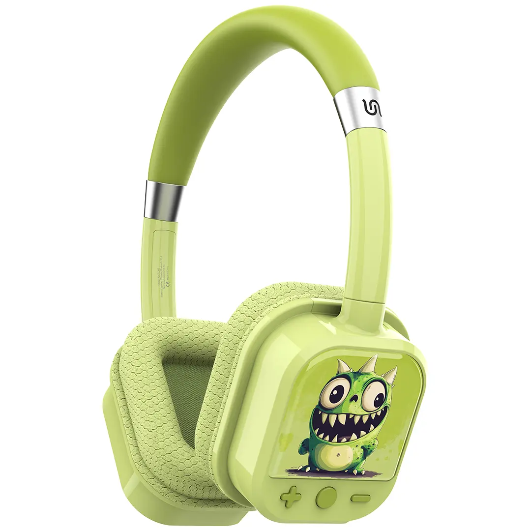 [PDSTC303ORBK | PDSTC303PUR | PDSTC303GN | PDSTC303PK | PDSTC303BG] PORODO SOUNDTEC YOTOWAVE KIDS WIRELESS HEADPHONES