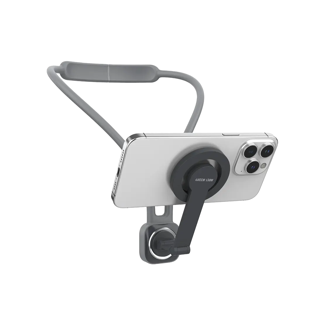 [GNMGNCKHLGY] Green Lion MagSafe Neck Phone Holder | GNMGNCKHLGY