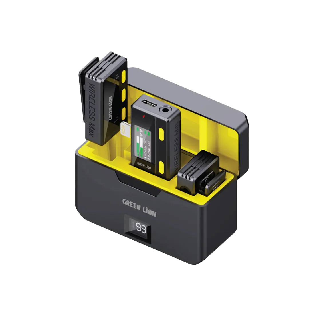 Green Lion GM-65X Type-C Wireless Microphone With Remote Control