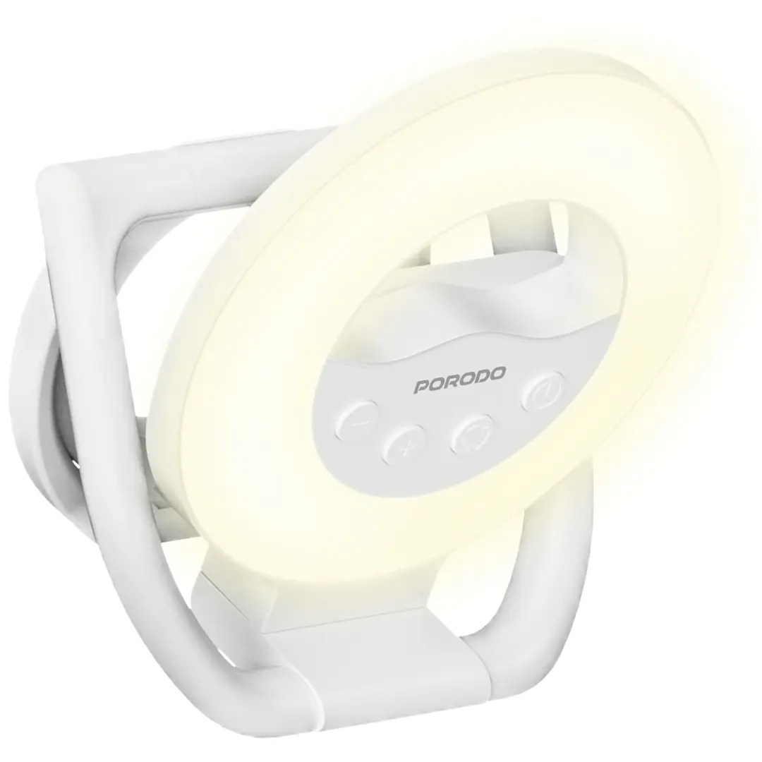 [PDLFSTSL800WH] Porodo Lifestyle Snapbright Magnetic LED Fill Light