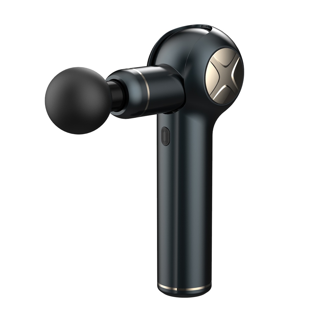[PD-LSAMSG5-BK] Porodo Lifestyle Portable Rotating Massage Gun 5 Precision Heads with 4 Speed Levels