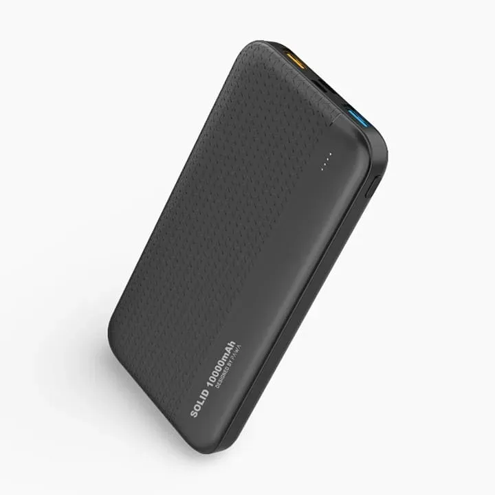 Pawa Solid Dual USB Powerbank With 10000mAh