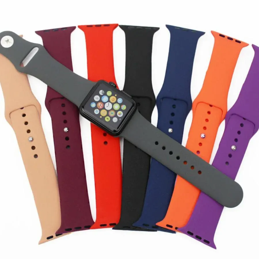 [S-BANDS] Silicone Band Apple Watch