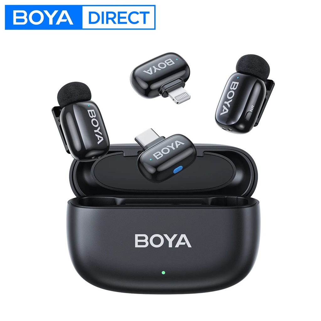 BOYA mini Wireless Microphone Double