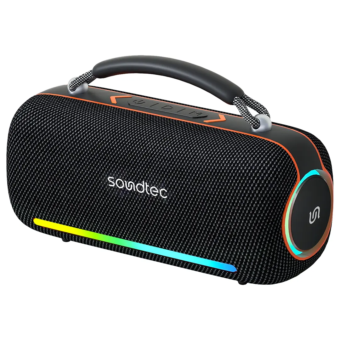 [PDSTBTSH9BK] Porodo Soundtec Sonify Portable Wireless Speaker