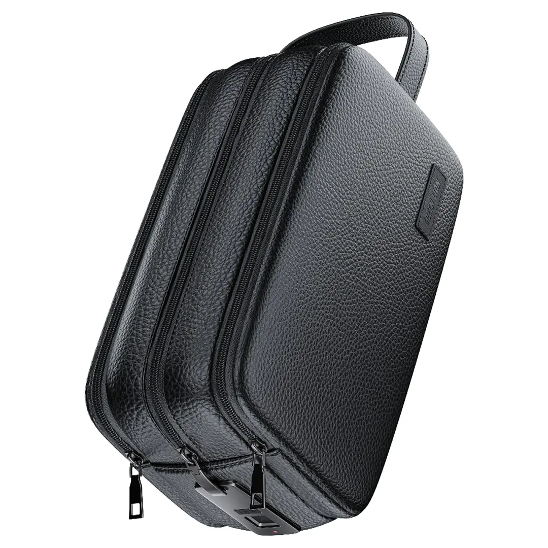 [GNLYSPCHBK] Green Lion Lyon Plus Fingerprint Bag- Black