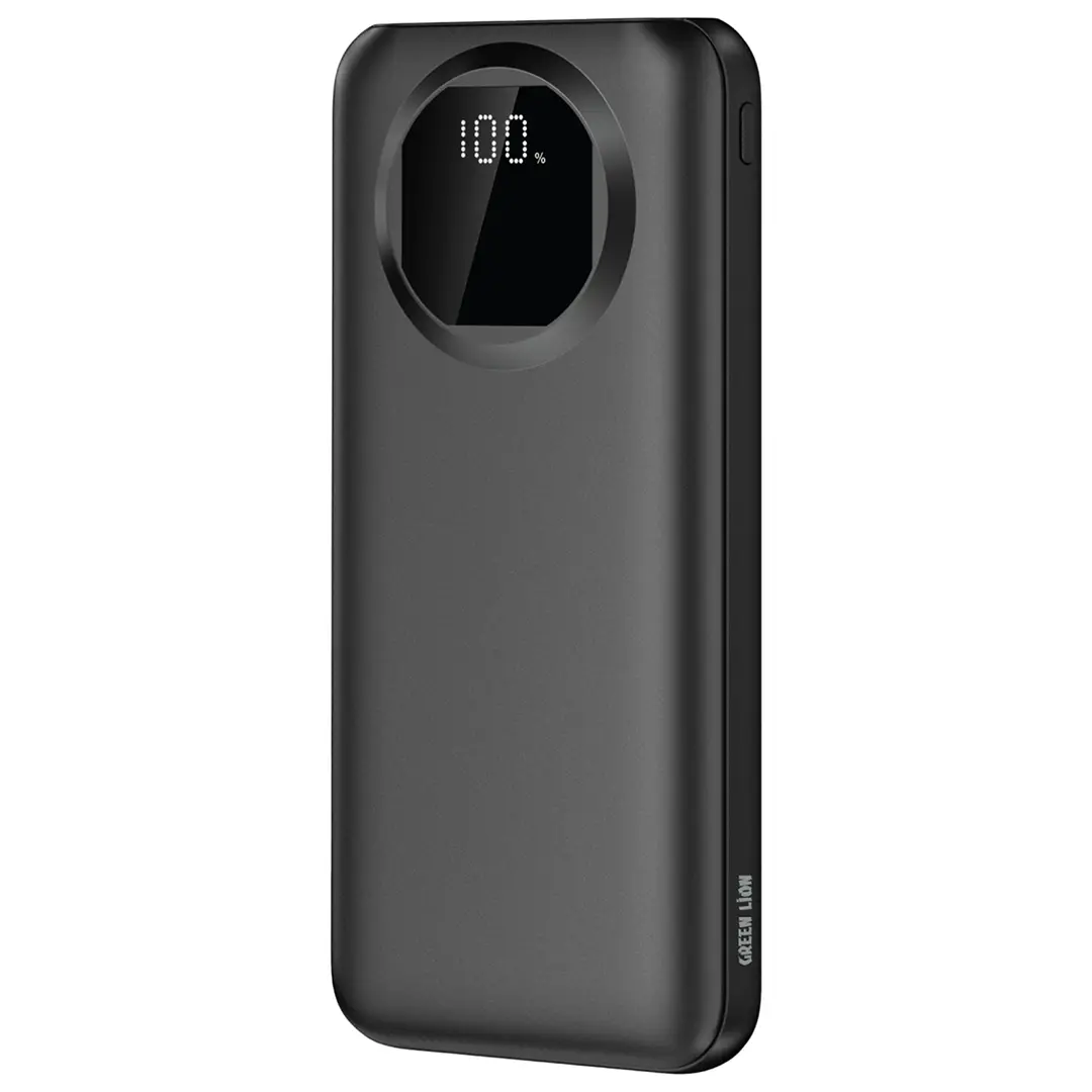 [GNNAR10PBPDBK] Green Lion Nairo 10000mAh Power Bank PD 20W - Black