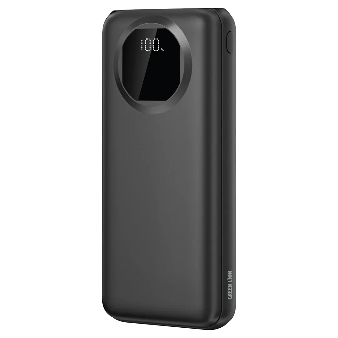 Green Lion Nairo 20000mAh Power Bank PD 20W - Black