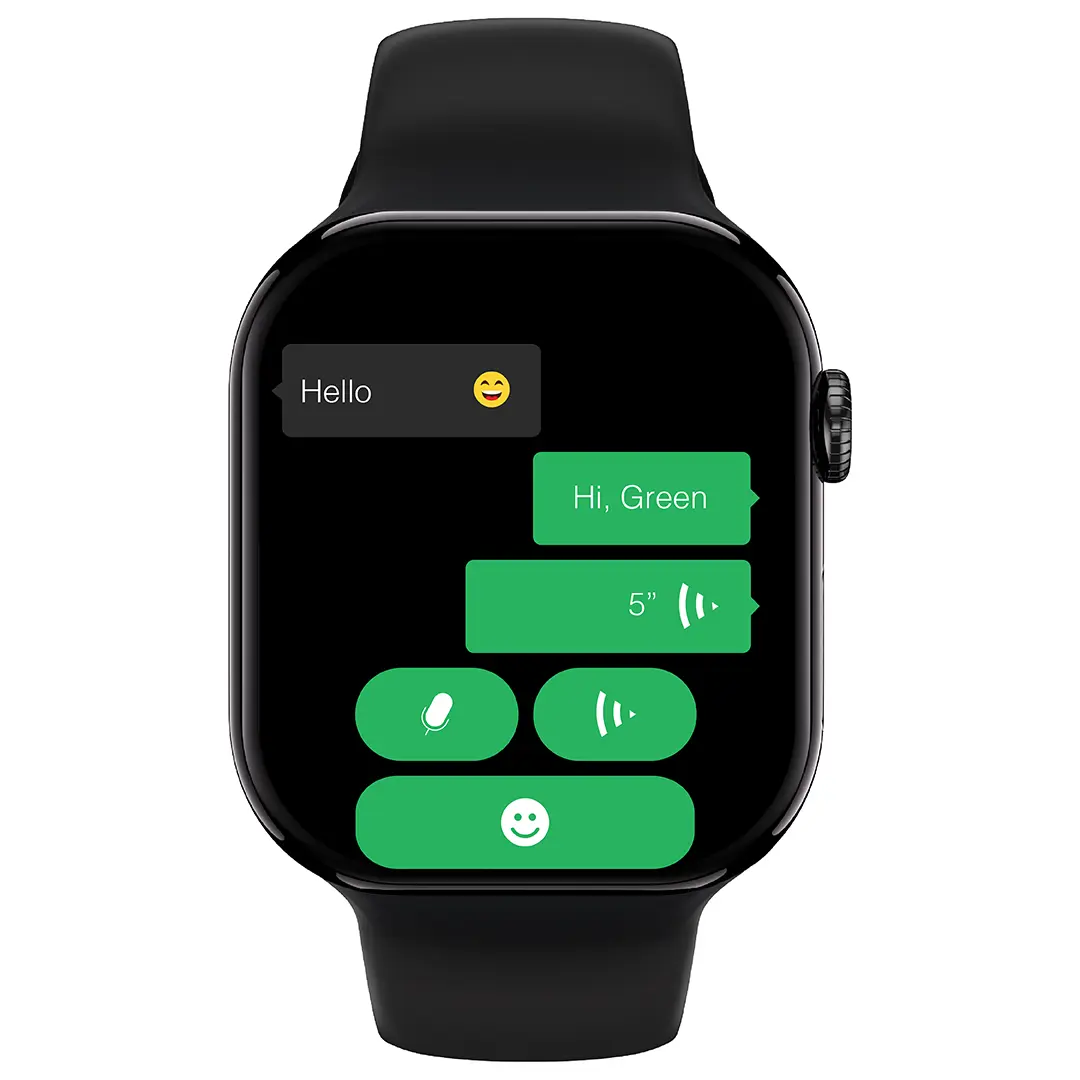 [GNFLX46MMSWBK | GNFLX46MMSWSL] Green Lion Flex 46 2.06" IPS Smart Watch