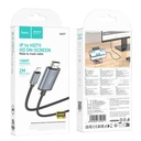 Hoco UA27 HD On-Screen iP to HDMI Cable Gray 2M