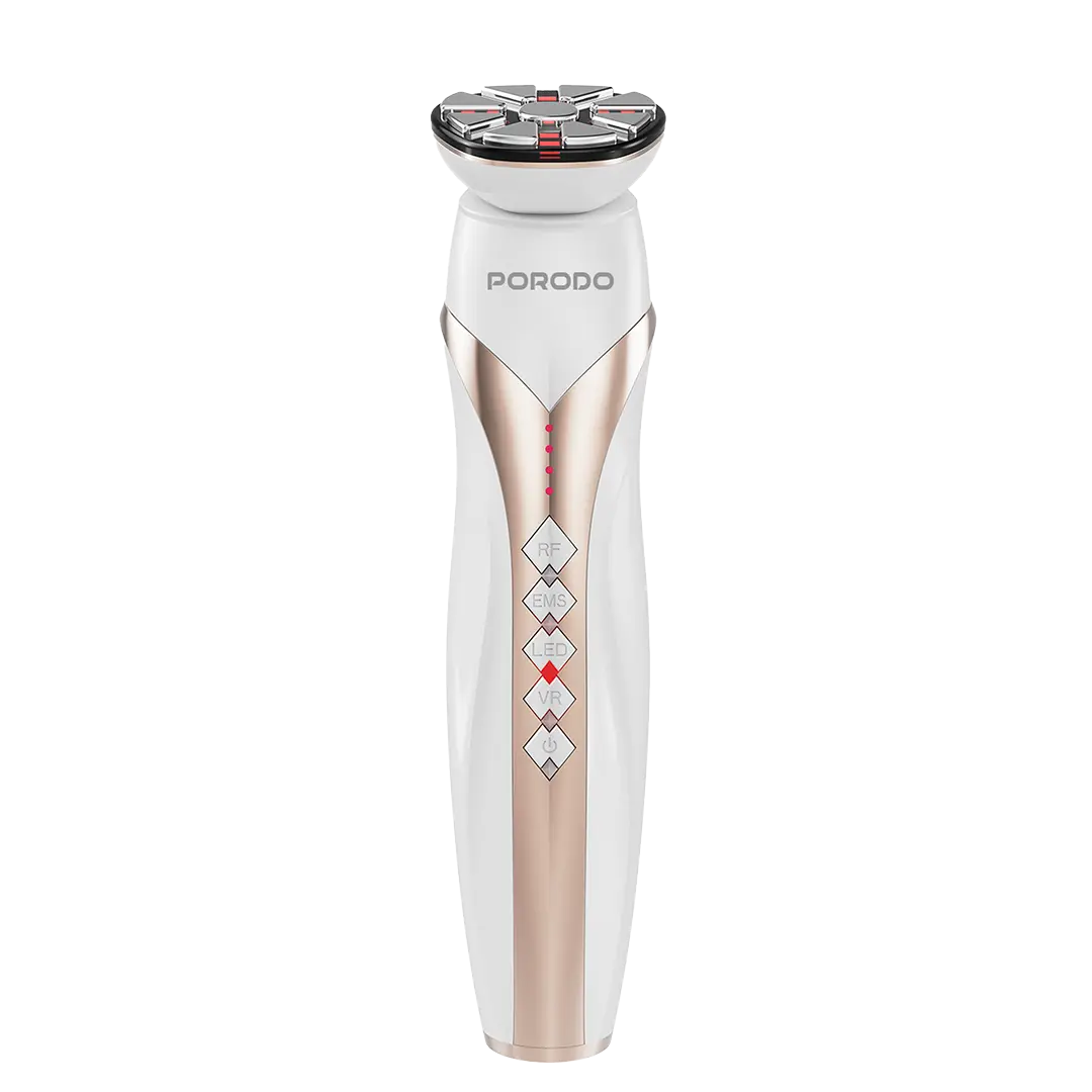 [PD-LFST100-WH] Porodo RF & EMS Skin Rejuvenator - White