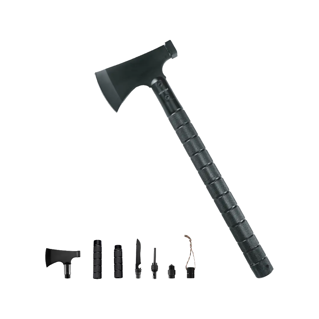 [GNMULTAXEBK] Green Lion Multi-Tool Axe - Black