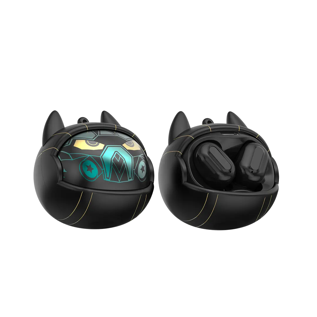 Green Lion Shadow Beats True Wireless Earbuds - Black