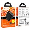 HOCO CS41A Smart single port PD35W charger EU 3А Black (6942007620703)