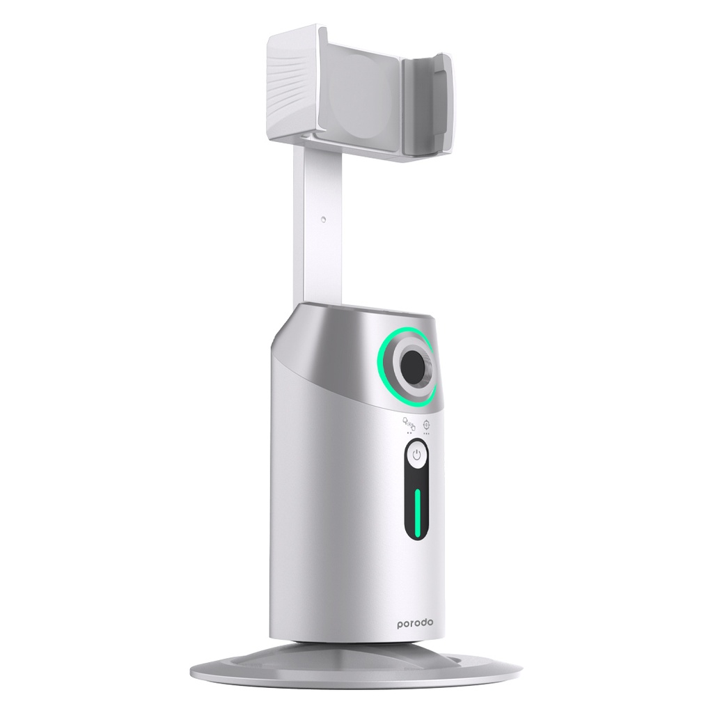 Porodo 360° Rotating AI Tracking Mount