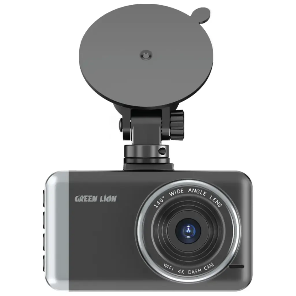[GNDACAM14PBK] Green Lion Dash Cam Pro Front and Rear - Black