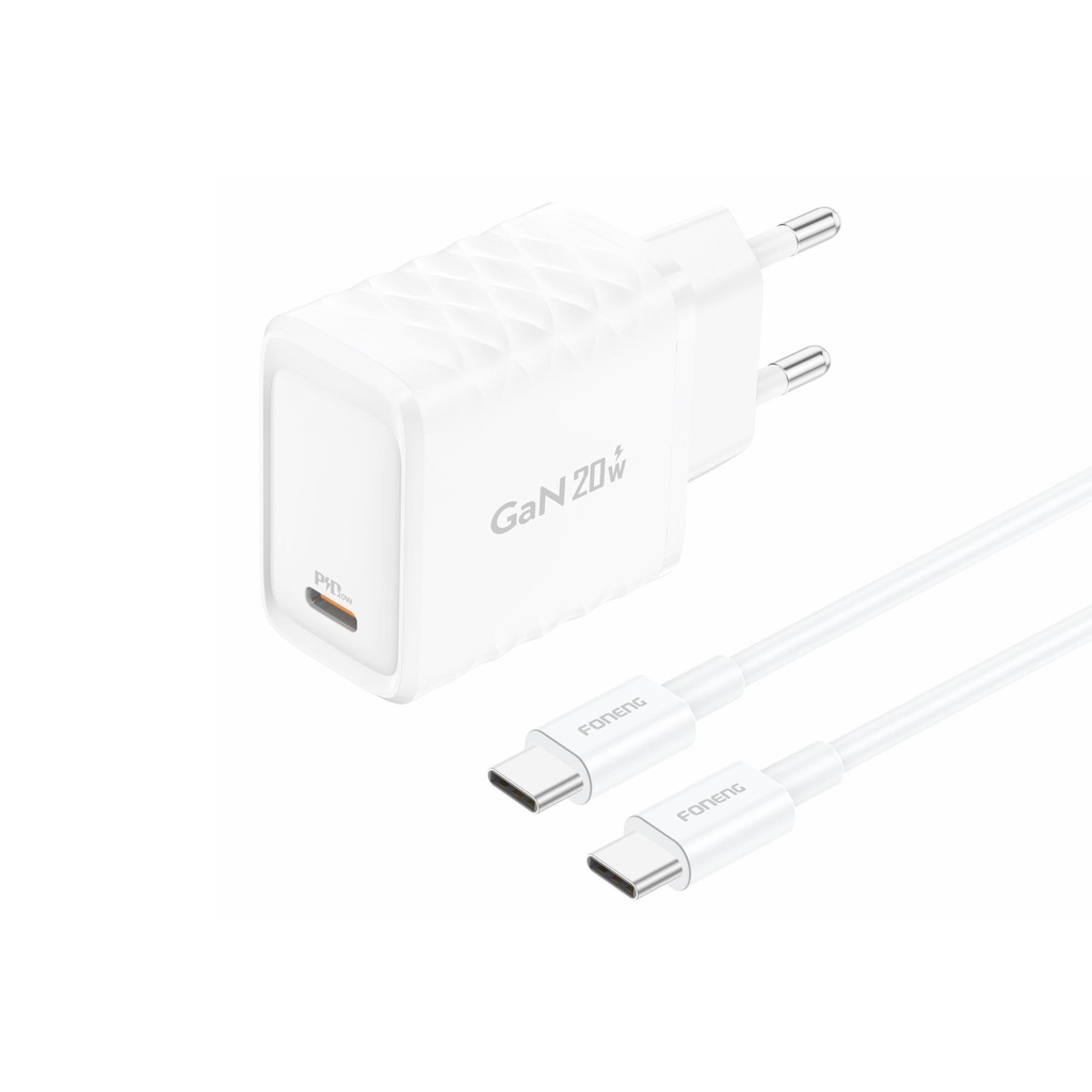 foneng EU55 USB-C GaN Charger (PD20W) C to C