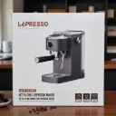 LePresso Hot & Cold Espresso Maker with Steam Wand and Pressure Gauge