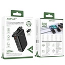 Acefast M4 PD 67W 20000mAh Powerbank with built-in cable
